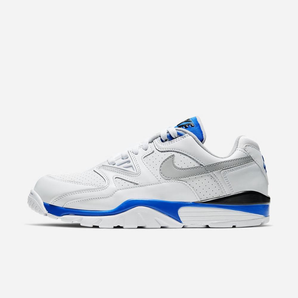 Sneakers Nike Air Cross Trainer 3 Low Blanche 4937-612 White/Racer Blue/Black/Light Solar Flare Heather Homme | ZOW-05457252